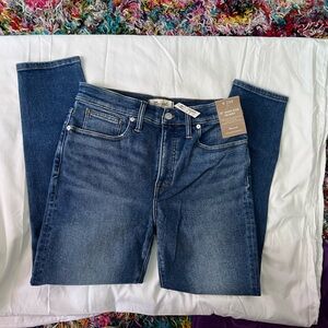 NWT Madewell High Rise 10” Skinny Jeans 30P